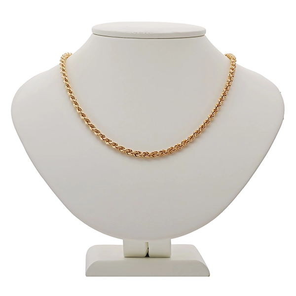 Kette, 14K, Gelbgold, Kordel-