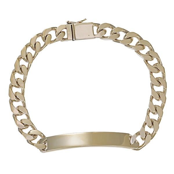 Armband, 925 Silber, Panzer