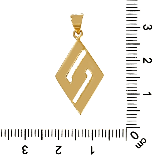 Anhänger, 18K, Gelbgold