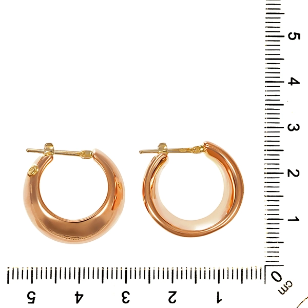Creolen, 18K, Rotgold, Wempe
