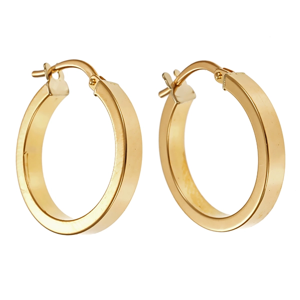 Creolen, 14K, Gelbgold
