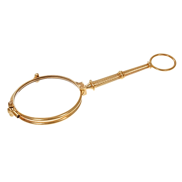 Lorgnon, 14K, Gelbgold, Jugendstilart