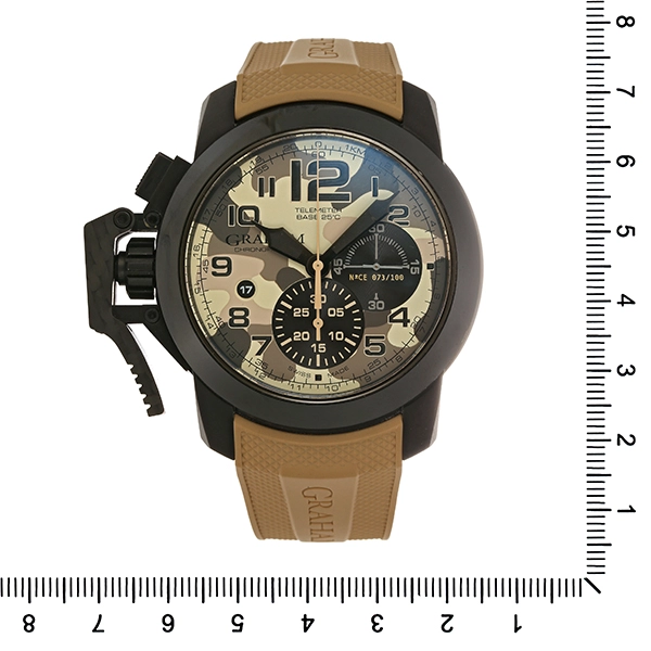 Herrenuhr Graham 'Chronofighter' Chrono Automatik
