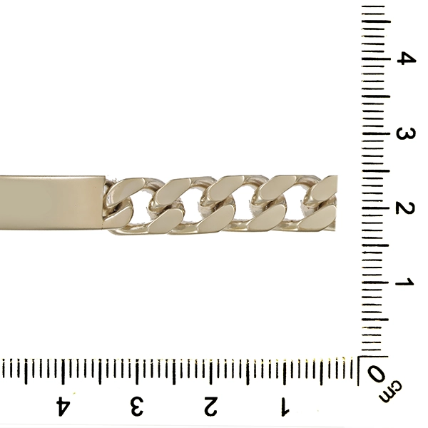Armband, 925 Silber, Panzer