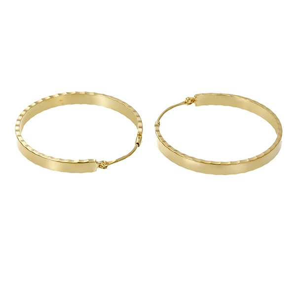 Creolen, 14K, Gelbgold