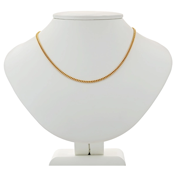 Kette, 14K, Gelbgold, Panzer