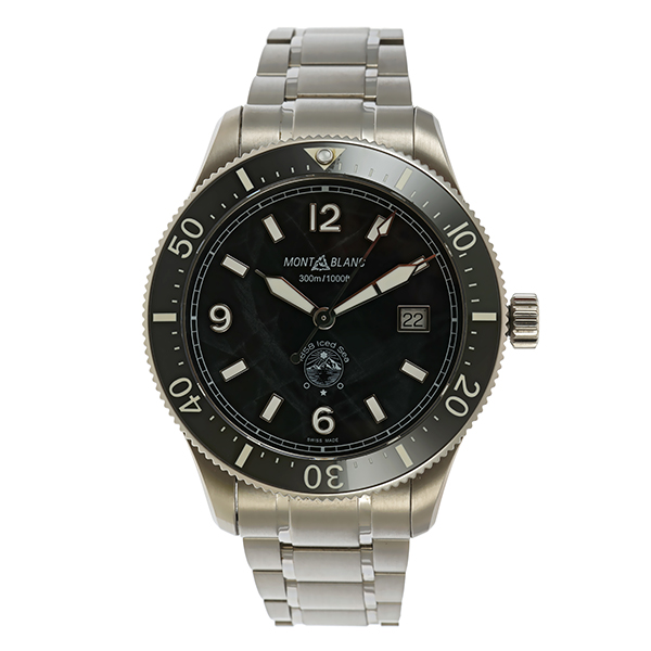 Herrenuhr Montblanc 1858 'Iced Sea Automatic Date'