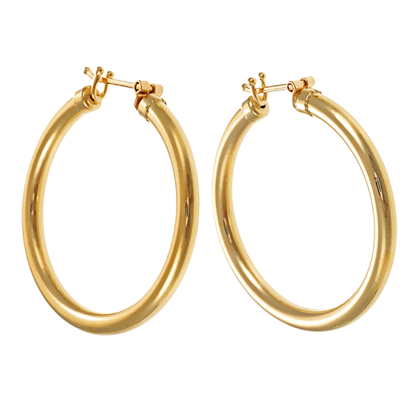 Creolen, 18K, Gelbgold