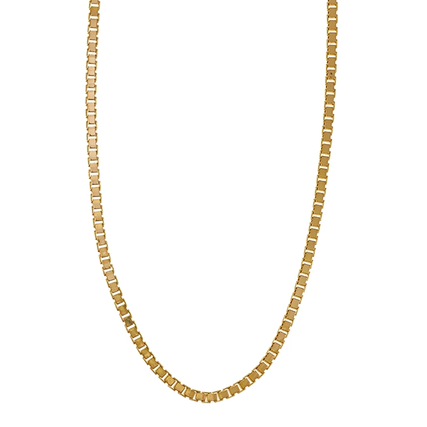 Collierkette, 14K, Gelbgold, Venezianer-