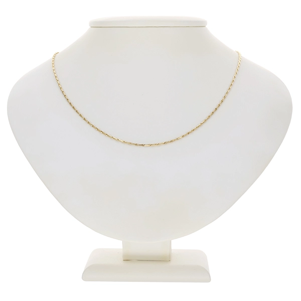 Collierkette, 14K, Gelbgold, Haferkorn