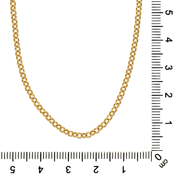 Collierkette, 14K, Gelbgold, Erbs-