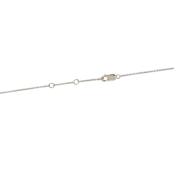 Collier, 18K, Weißgold, Brillanten 0,20 ct