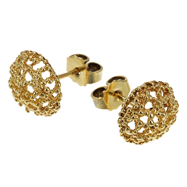 Ohrstecker, 14K, Gelbgold