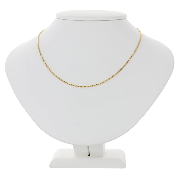 Collierkette, 14K, Gelbgold, Venezianer-