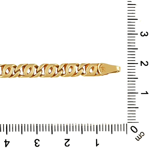 Armband, 14K, Gelbgold