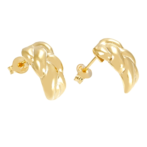 Ohrstecker, 14K, Gelbgold