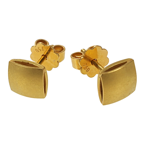 Ohrstecker, 18K, Gelbgold