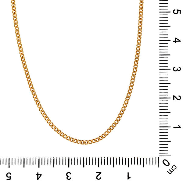 Collierkette, 14K, Gelbgold