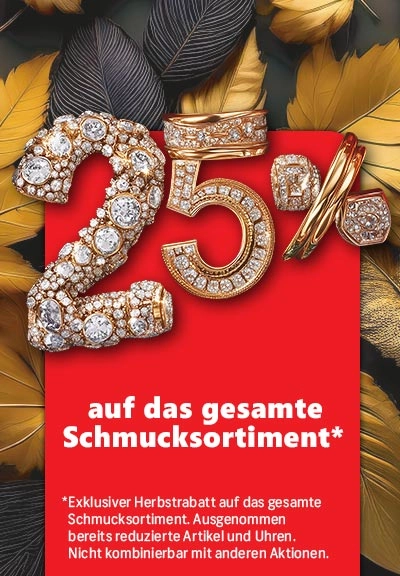 25 Prozent Herbstaktion 2026