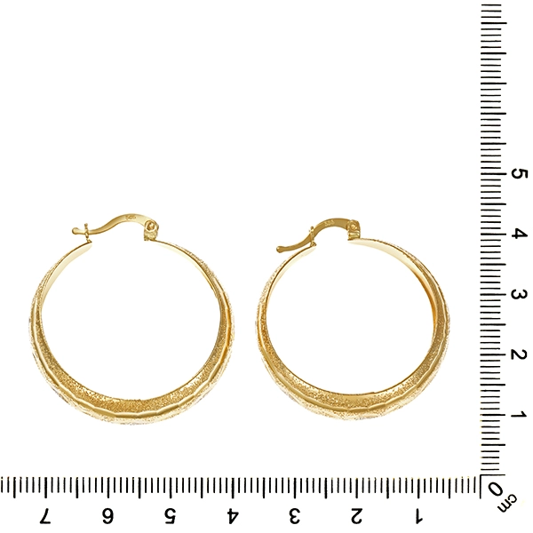 Creolen, 14K, Gelbgold