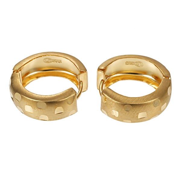 Creolen, 14K, Gelbgold