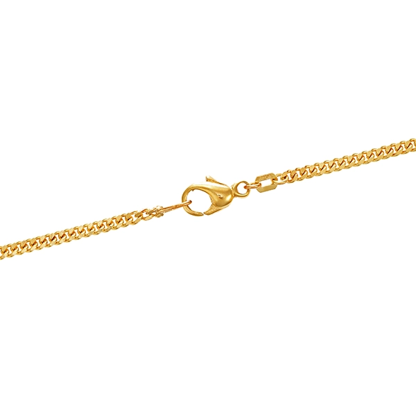 Kette, 8K, Gelbgold, Panzer-