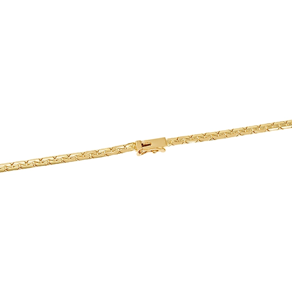 Collier, 18K, Gelbgold, Brillanten