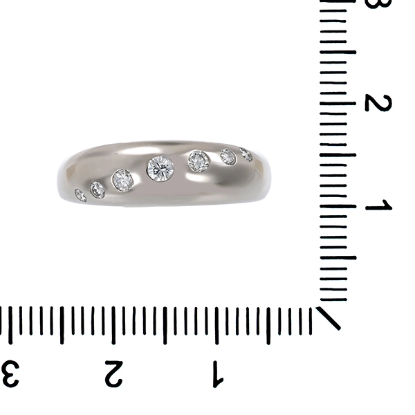Diamantring, 14K, Weißgold, Brillanten 0,20 ct