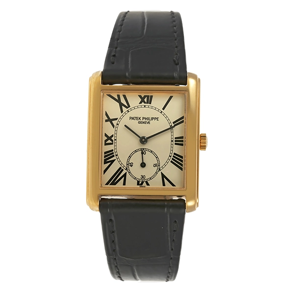Herrenuhr, 18K, Gelbgold, Patek Philippe, Handaufzug