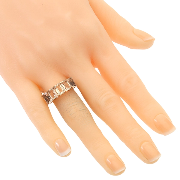 Ring, 14K, Rotgold, Quarz