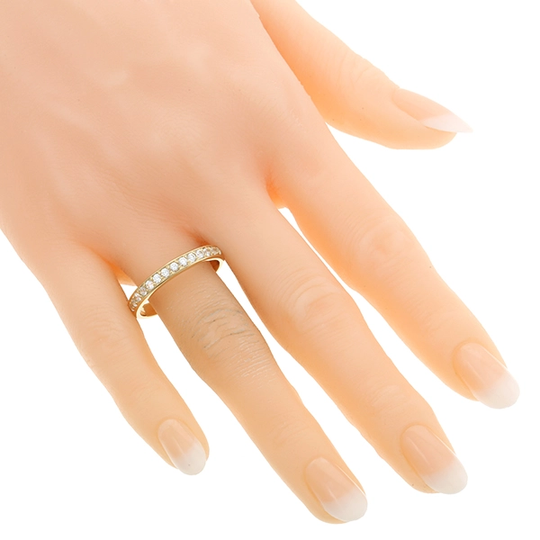 Ring, 14K, Gelbgold, Zirkonia