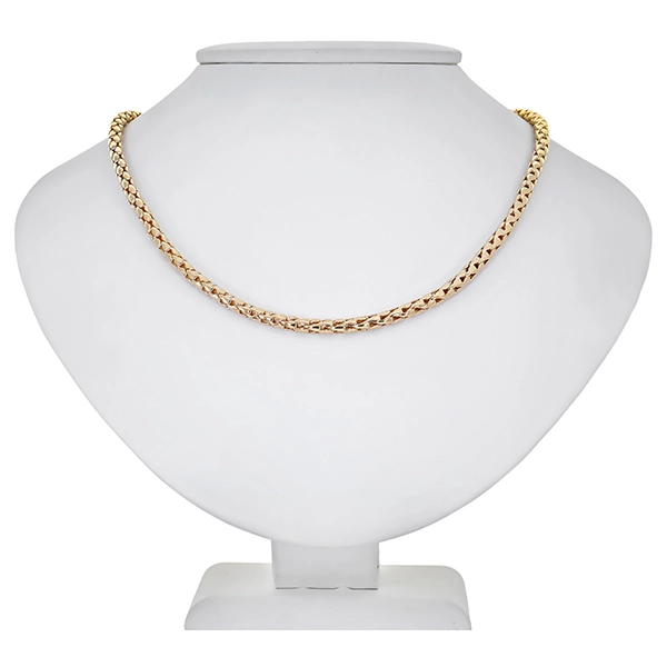 Goldkette, 14K, Gelbgold
