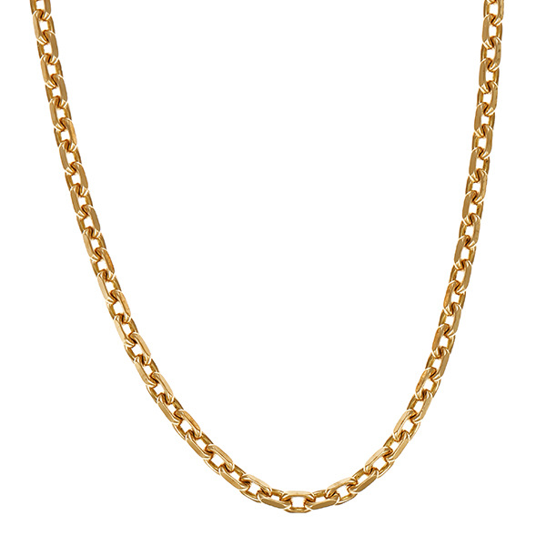 Goldkette, 8K, Gelbgold, Anker-