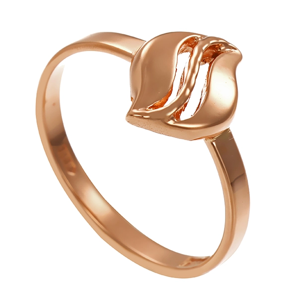 Ring, 14K, Rotgold
