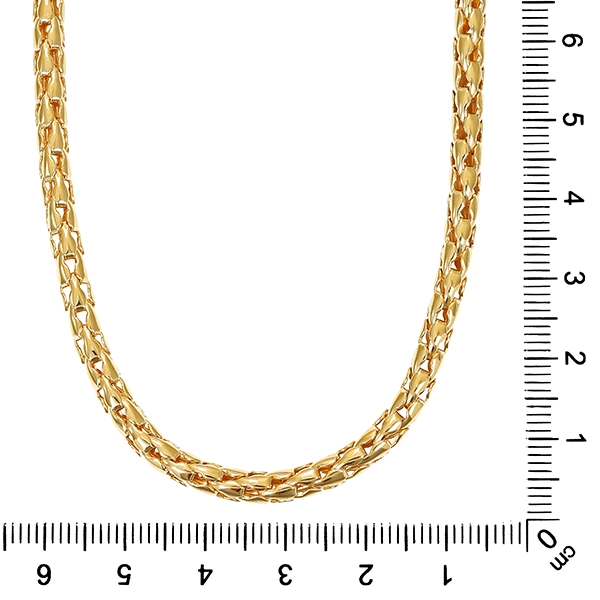 Goldkette, 14K, Gelbgold