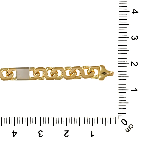 Armband, 14K, Rot,-Gelb-/Weißgold