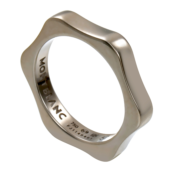 Ring, 18K, Weißgold, Mont Blanc