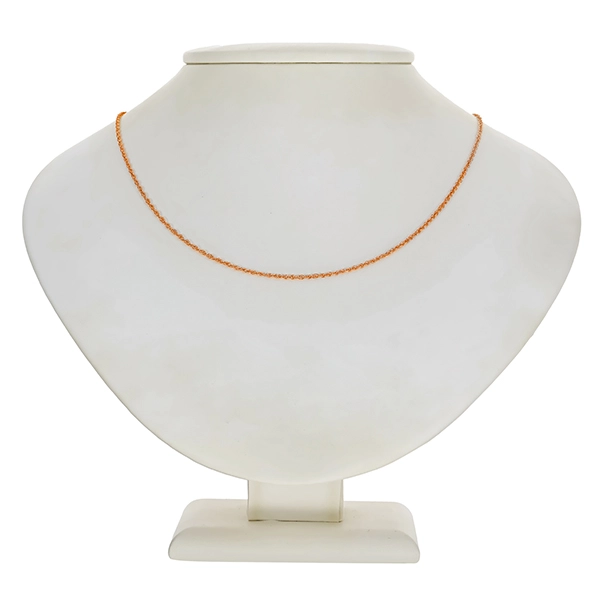 Collierkette, 14K, Rotgold, Doppelanker-