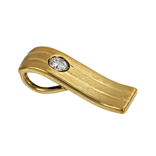 Anhänger, 14K, Gelbgold, Brillant