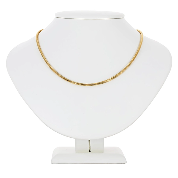 Kette, 14K, Gelbgold, Schlange-