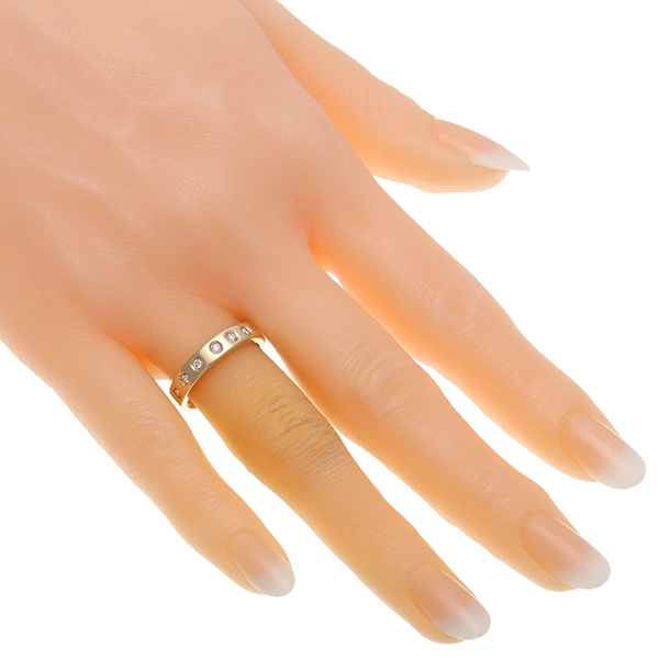 Ring, 14K, Gelbgold, Brillanten