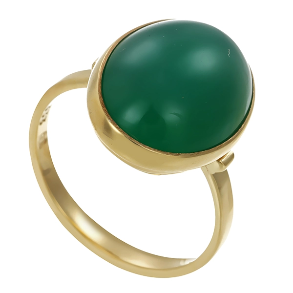 Ring, 8K, Gelbgold, Achat