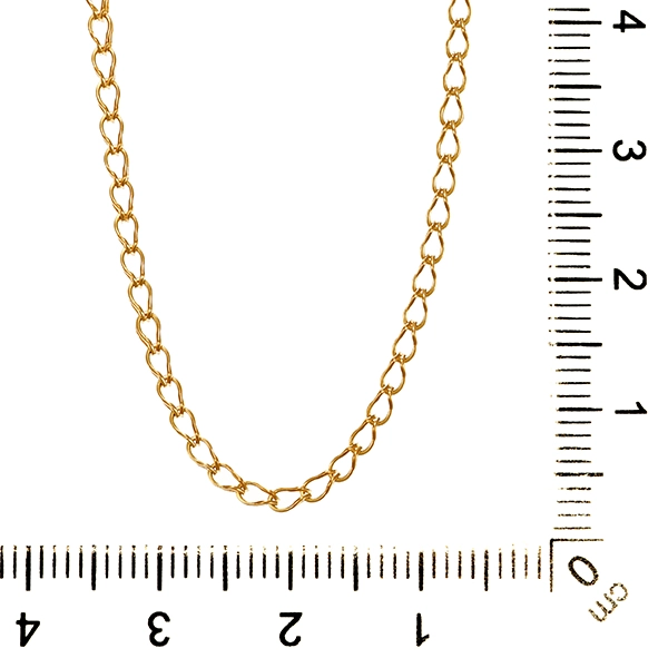 Collierkette, 18K, Gelbgold