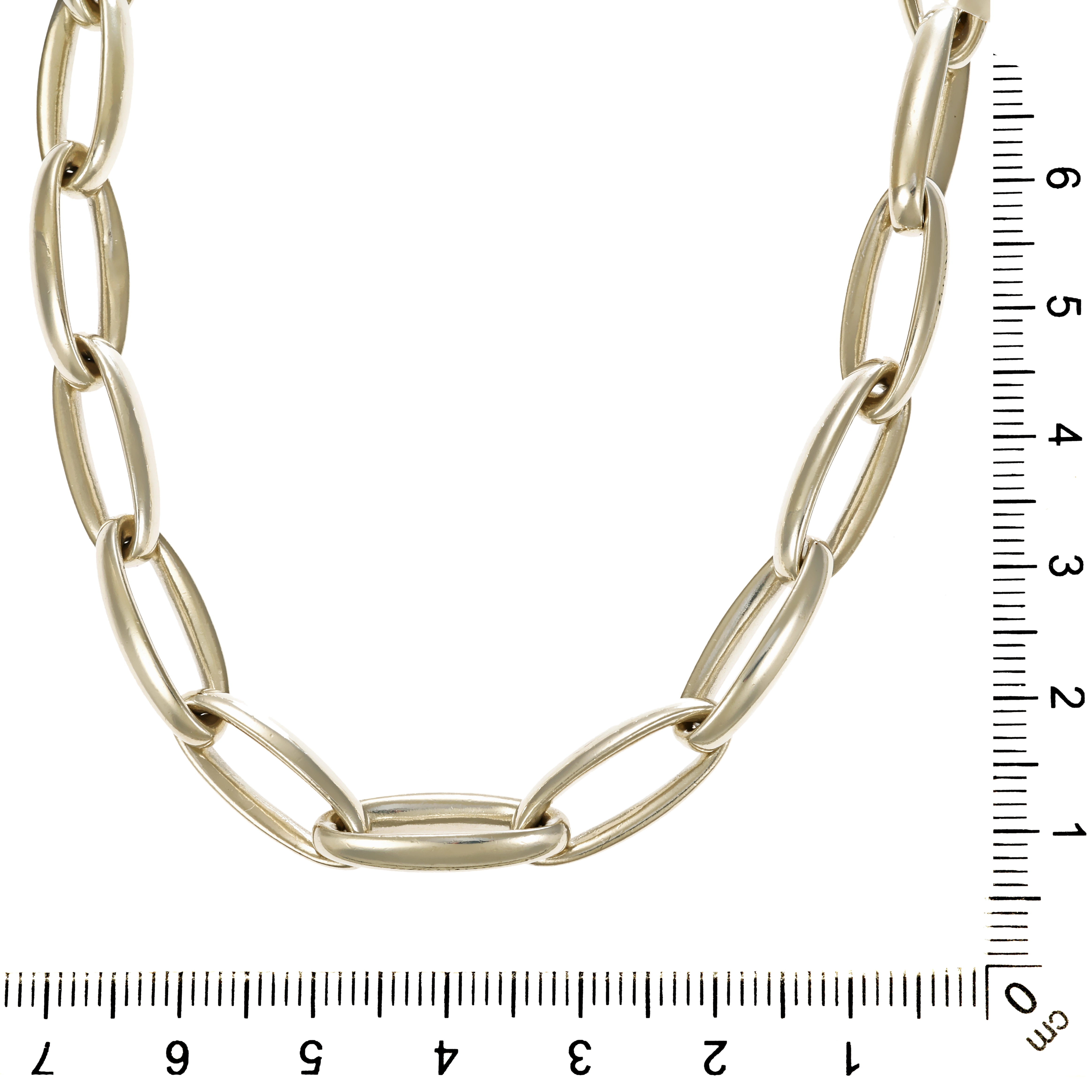 Collier, 925, Silber, Anker
