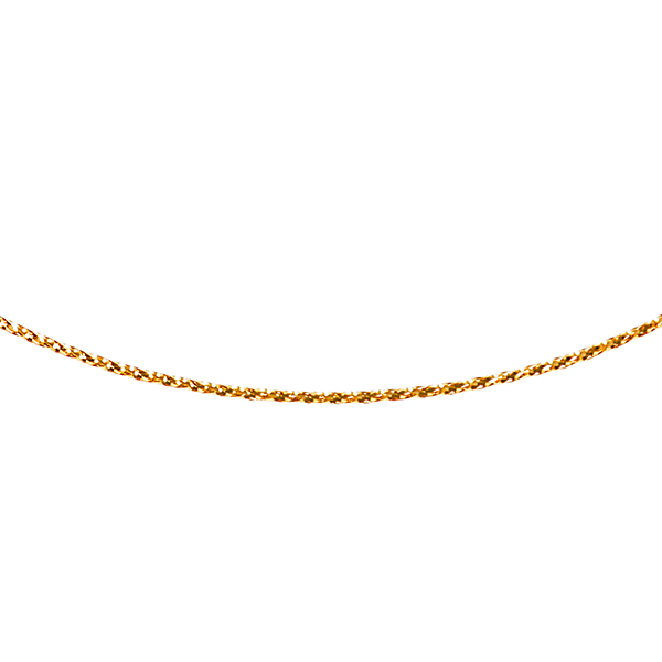 Collierkette, 18K, Gelbgold, Reif