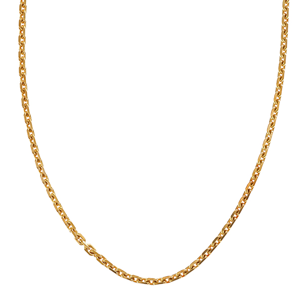 Collierkette, 8K, Gelbgold, Anker-