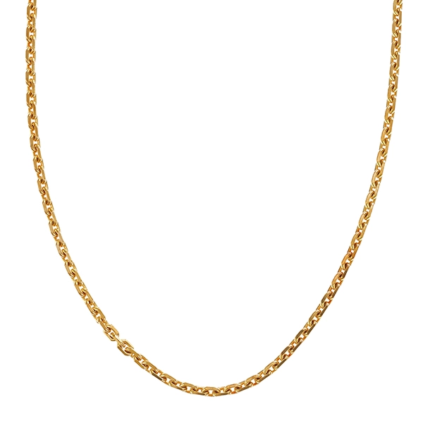 Collierkette, 8K, Gelbgold, Anker-