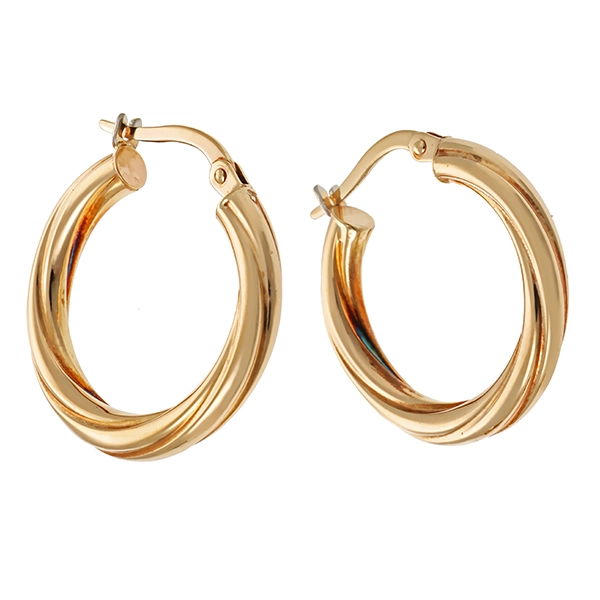 Creolen, 9K, Gelbgold