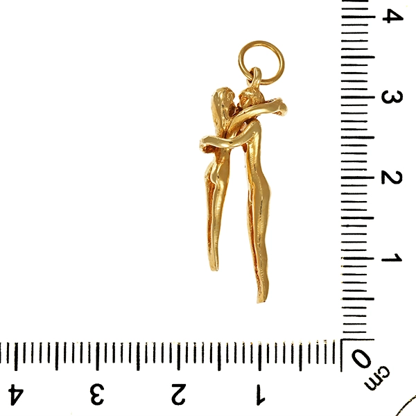 Anhänger, 14K, Gelbgold