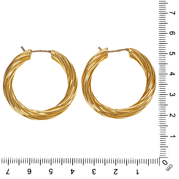 Creolen, 18K, Gelbgold